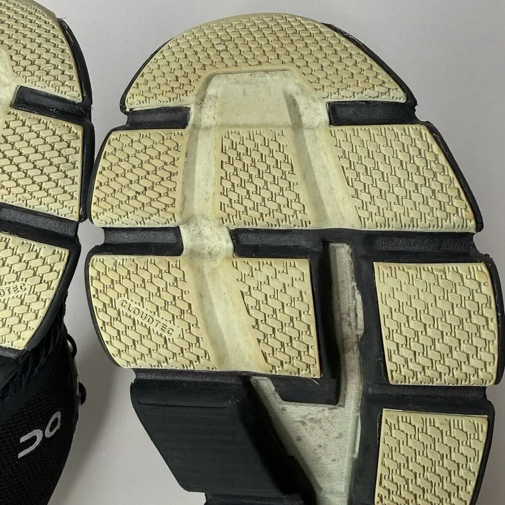 On Cloud Cloudflyer 4 Shoes Womens 10.5 Black Mint Glacier Running Sneakers - Picture 9 of 12